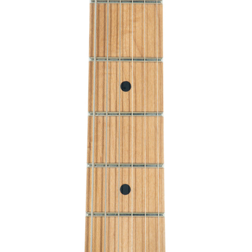 Reverend Charger 390 Electric Guitar, Roasted Maple Neck, Italian Purple, Russo Music Exclusive