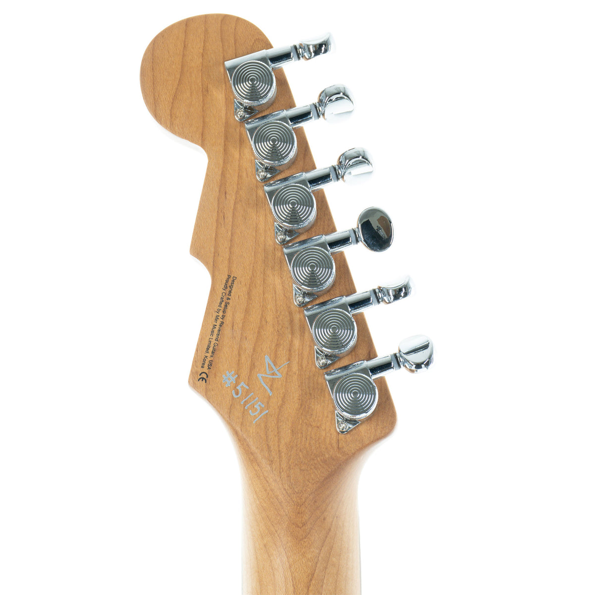 Reverend Six Gun HPP Electric Guitar, Rosewood, Coffee Burst