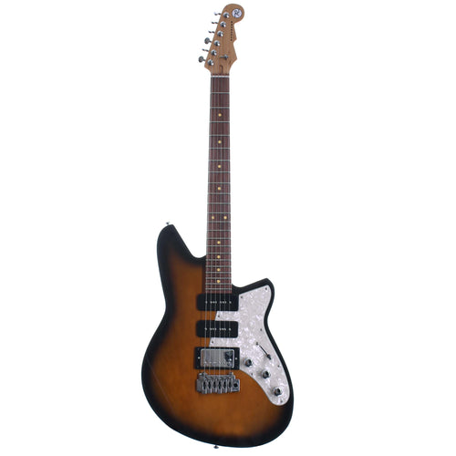 Reverend Six Gun HPP Pau Ferro Fingerboard Coffee Burst