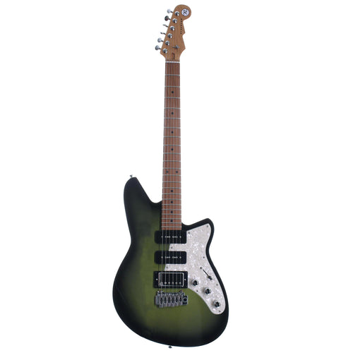 Reverend Six Gun HPP Roasted Maple Neck, Avocado Burst