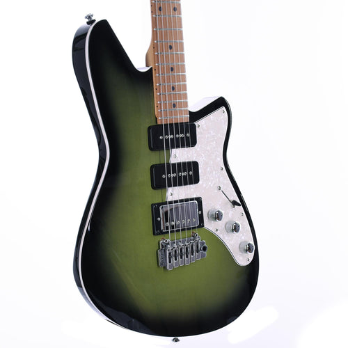 Reverend Six Gun HPP Roasted Maple Neck, Avocado Burst