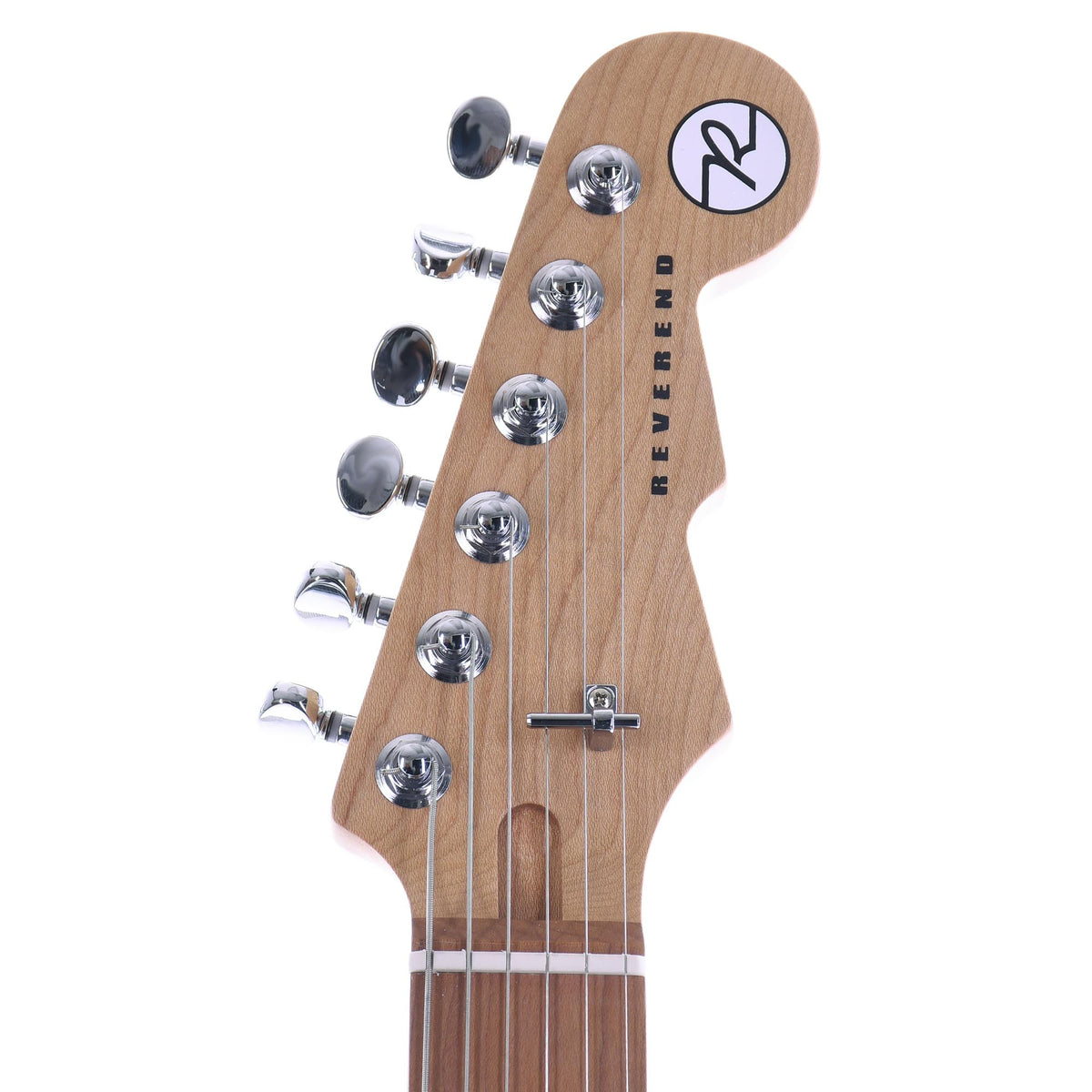 Reverend Six Gun HPP Roasted Maple Neck, Midnight Black
