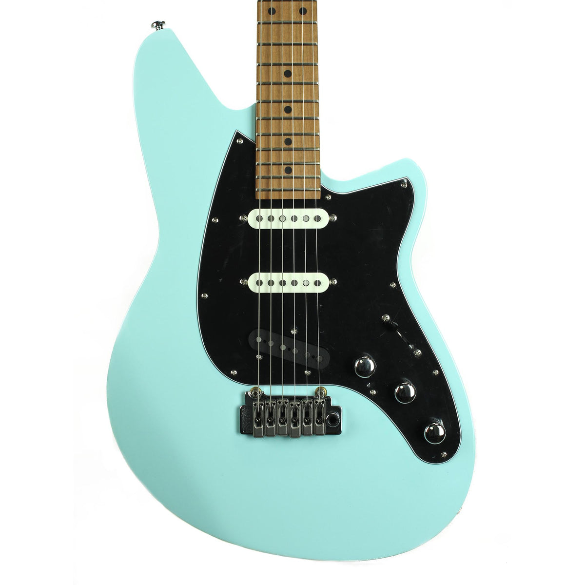 Reverend Six Gun TL With Wilkinson Tremolo - Chronic Blue - Roasted Neck