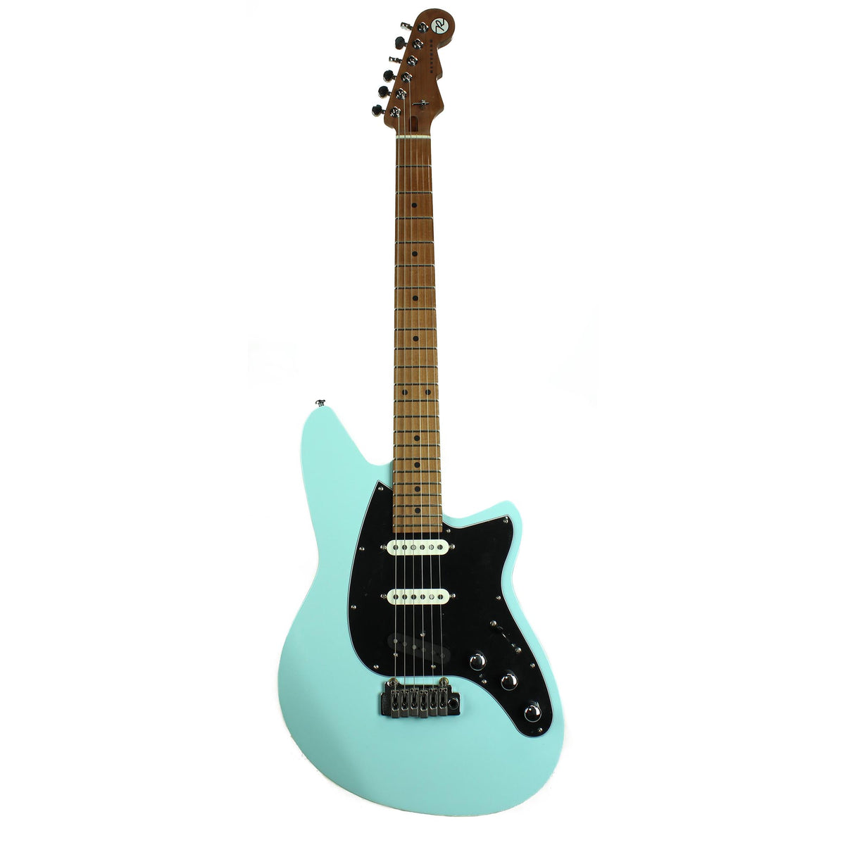 Reverend Six Gun TL With Wilkinson Tremolo - Chronic Blue - Roasted Neck