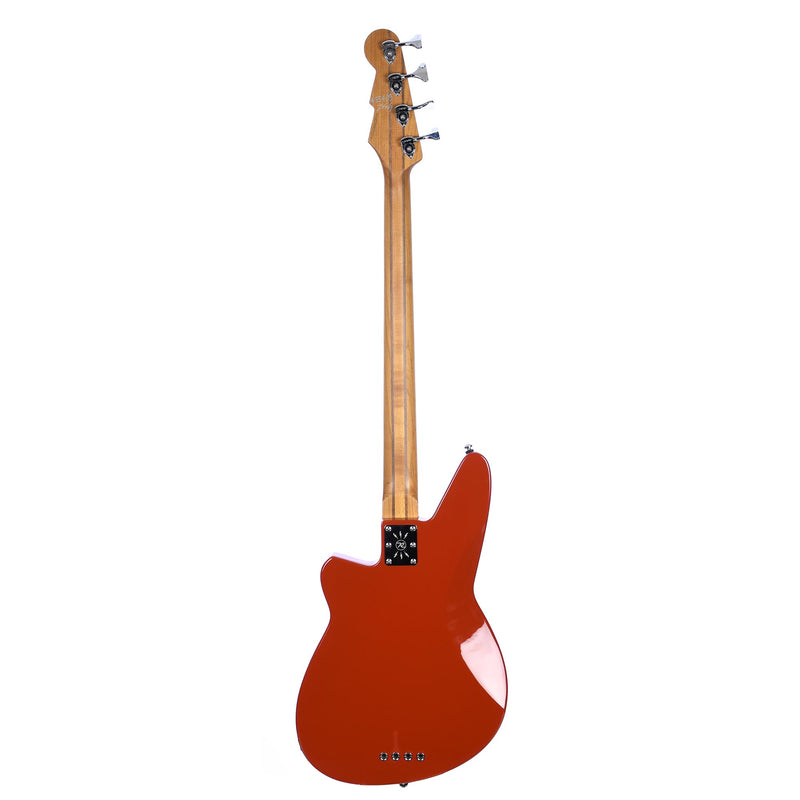 Reverend Triad Bass Burnt Brick Roasted Maple Neck