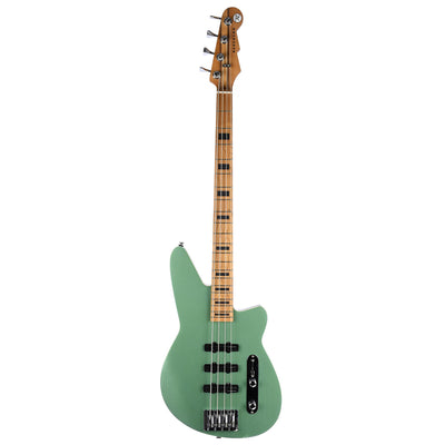 Reverend Triad Bass Roasted Maple Neck Metallic Alpine
