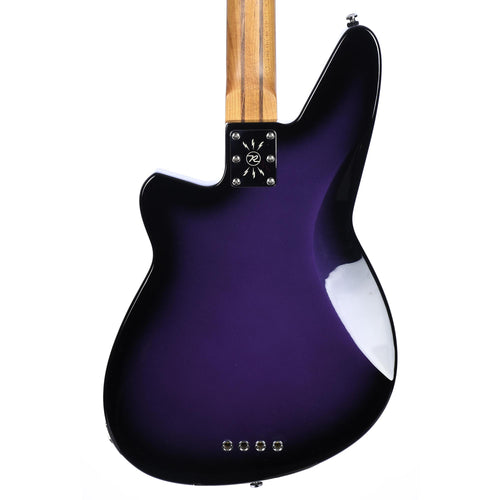 Reverend Triad Bass, Roasted Pau Ferro Neck, Purple Burst
