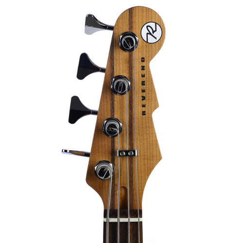 Reverend Triad Bass, Roasted Pau Ferro Neck, Purple Burst