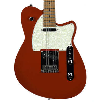 Reverend Trickshot Electric Guitar - Roasted Neck - Burnt Brick