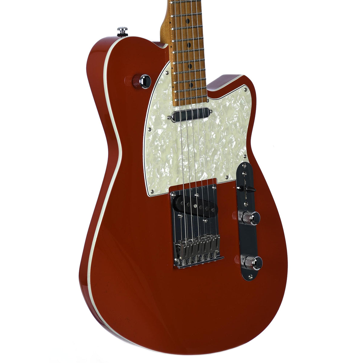 Reverend Trickshot Electric Guitar - Roasted Neck - Burnt Brick