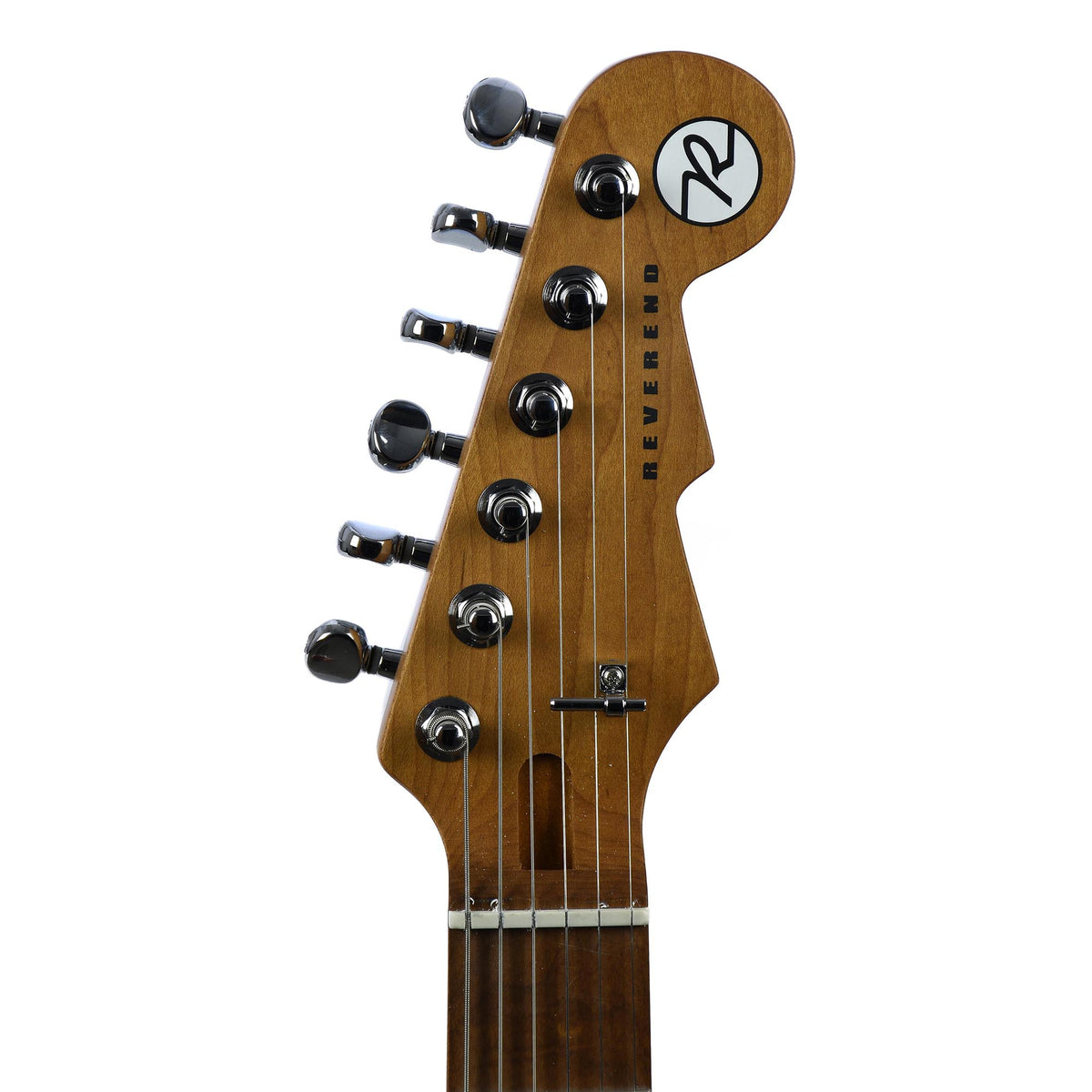 Reverend Trickshot Electric Guitar - Roasted Neck - Burnt Brick