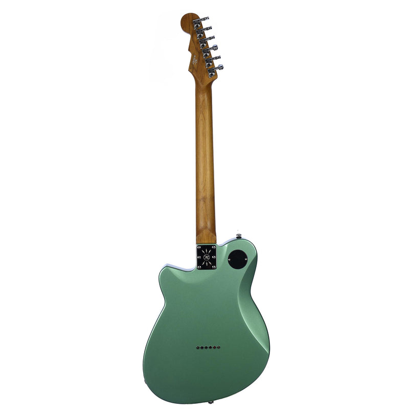 Reverend Trickshot Roasted Maple Neck Metallic Alpine