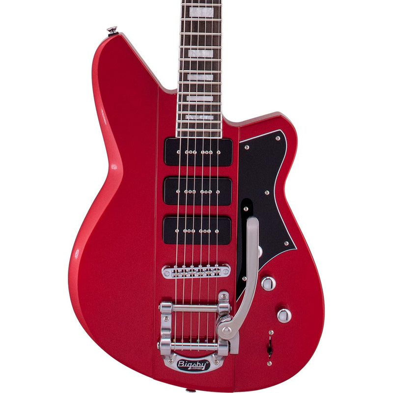 Reverend Warhawk 390 Electric Guitar - Metallic Red