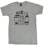 Russo Music 'Amps & Effects' T-Shirt - Heather Grey