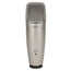 Samson C01U Pro USB Large Diaphragm Condenser Mic With Peak Led Headphones
