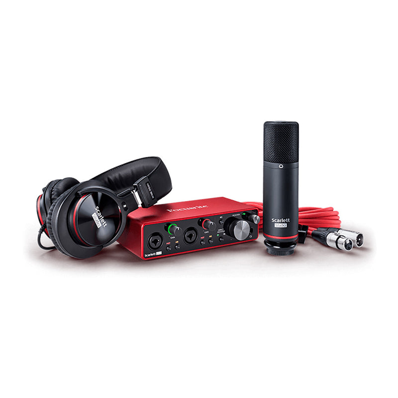 Focusrite Scarlett 2I2 Studio 3rd Generation USB Audio Interface
