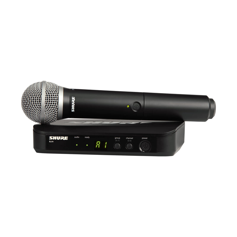 Shure BLX24/PG58 Wireless Handheld Vocal System Microphone, H9 Band