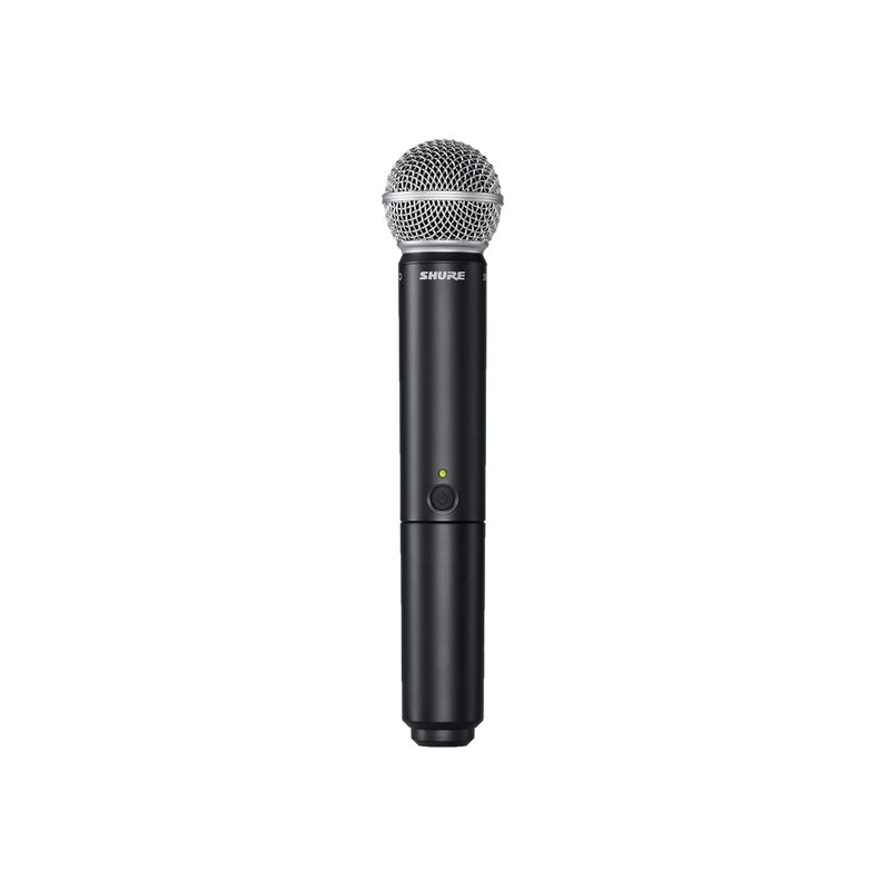 Shure BLX24R Handheld Wireless System With SM58 Microphone And Rackmountable Receiver, J11 Band