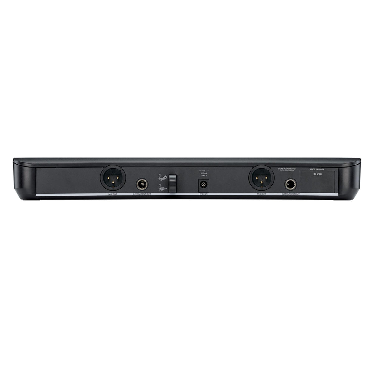 Shure BLX288/PG58 Dual Channel Handheld Wireless System, H11 Band