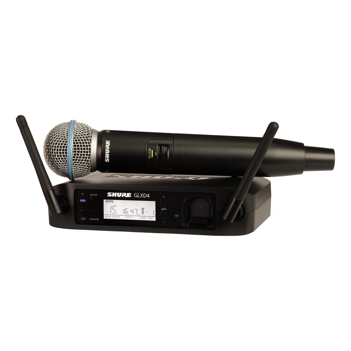 Shure GLX-D Digital Wireless Handheld System With Beta 58 - Z2 Band