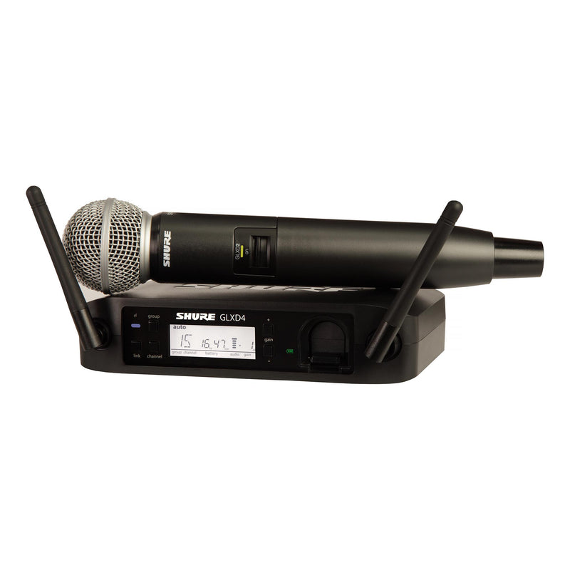 Shure GLX-D Digital Wireless Handheld System With SM58 - Z2 Band
