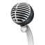 Shure Motiv MV5 Home Studio Digital Condenser Microphone, Grey