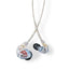Shure Sound Isolating Triple Driver Earphones With Detachable Cable, Clear
