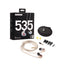 Shure Sound Isolating Triple Driver Earphones With Detachable Cable, Clear