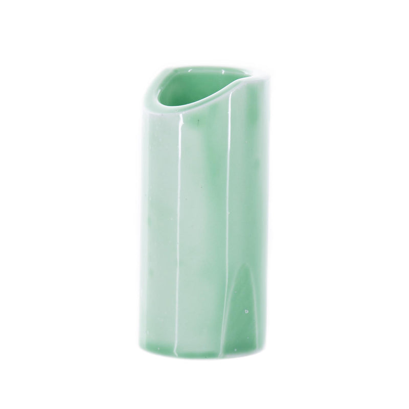 Rock Slide Medium Ceramic Guitar Slide, Riptide, Surf Green