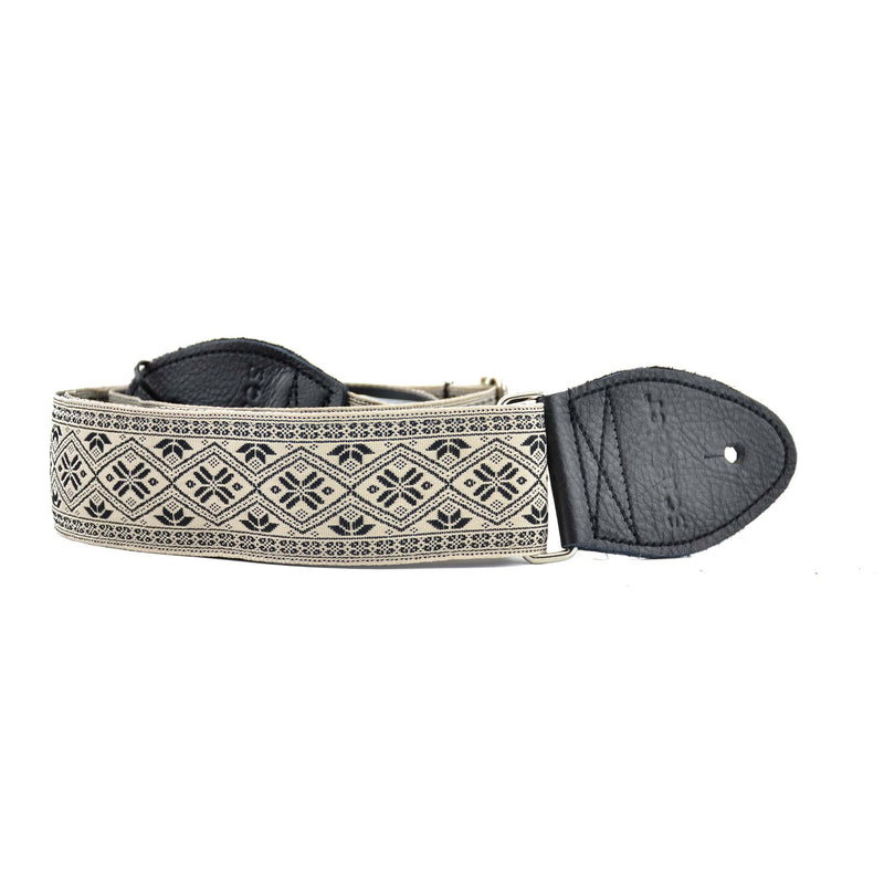 Souldier 2" Landon Guitar Strap - Black/Tan