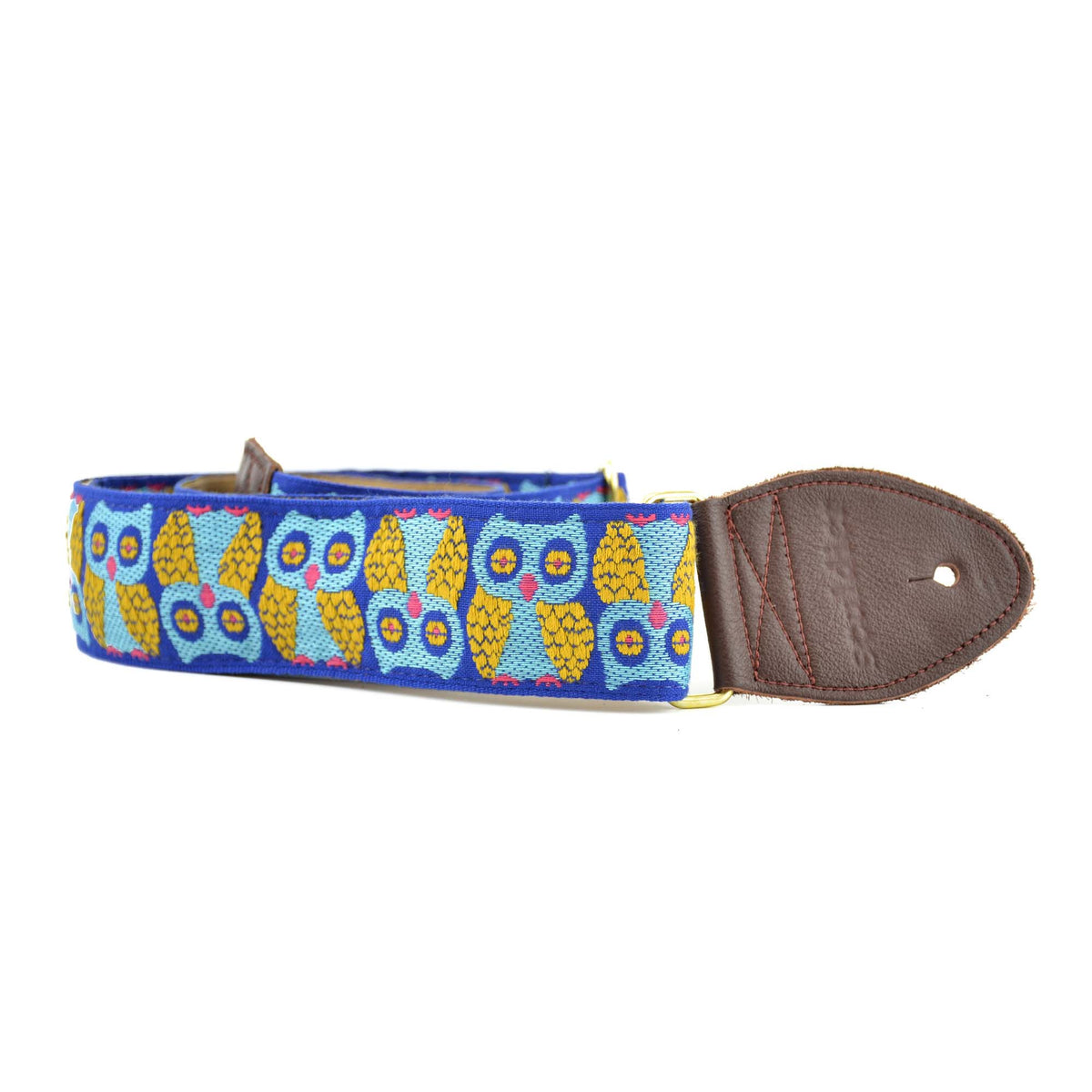 Souldier 2" Owls Guitar Strap - Blue