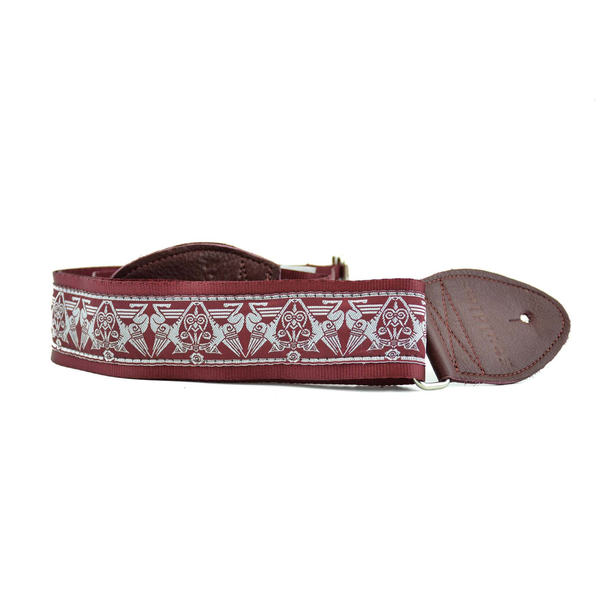 Souldier Argus Wine Guitar Strap - Burgandy