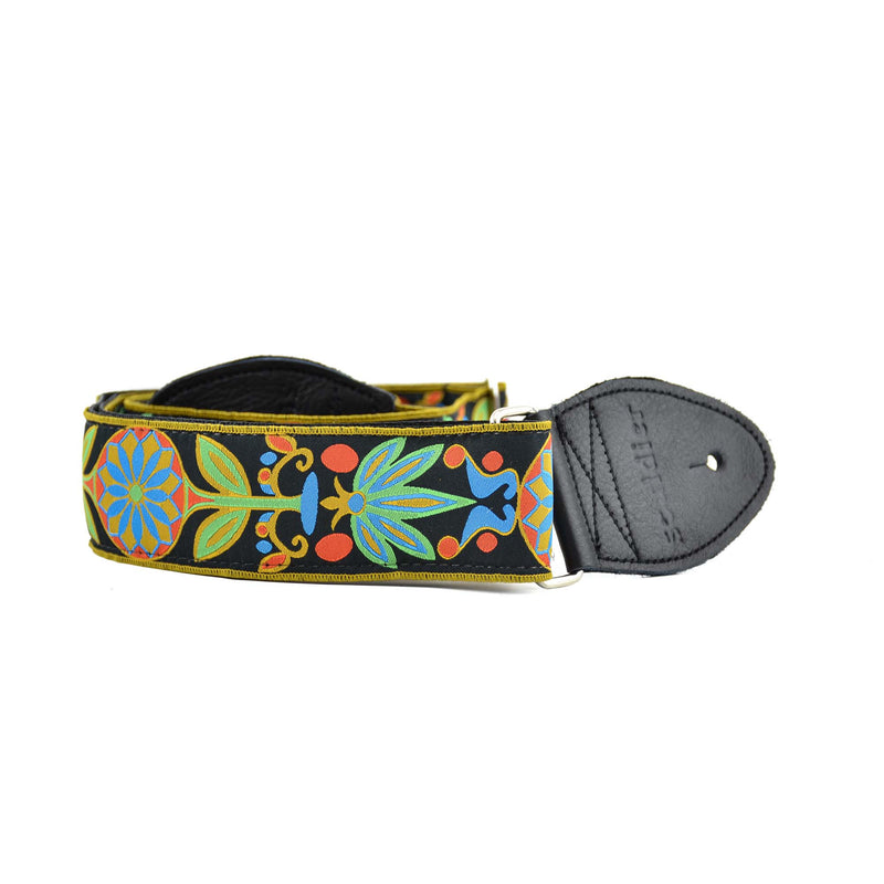 Souldier Daisy Guitar Strap - Blue