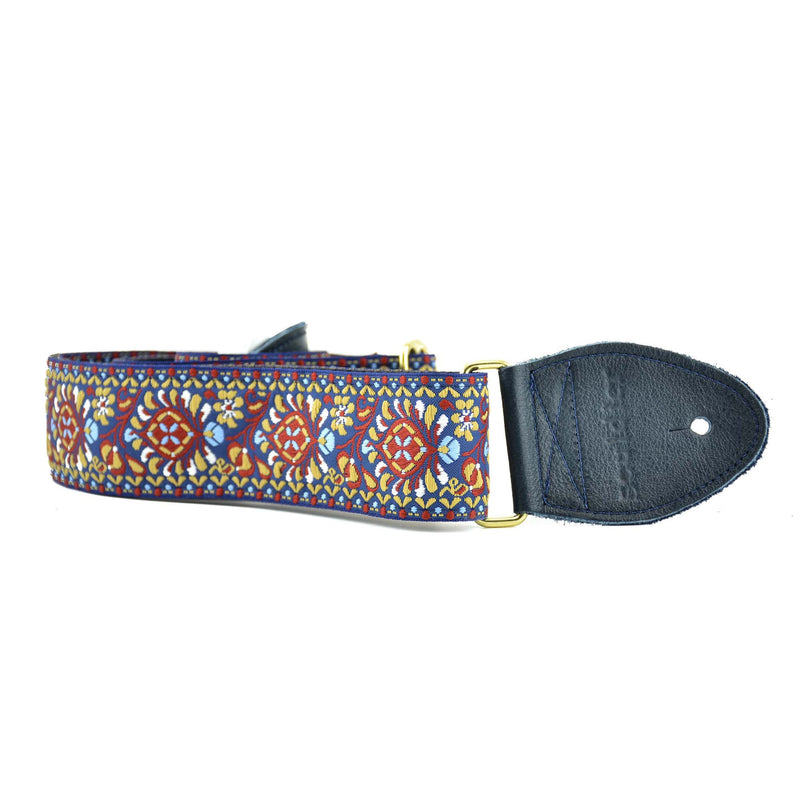 Souldier Hendrix Guitar Strap - Brown/Blue