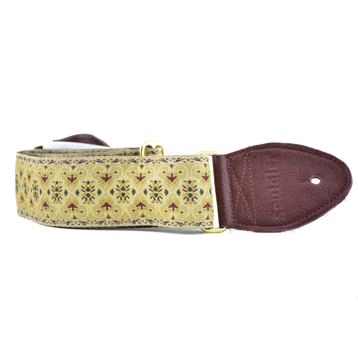 Souldier Persian Guitar Strap - Gold/Brown