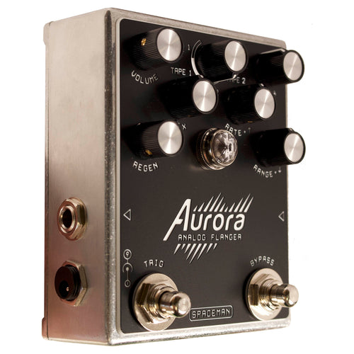 aurora pedal Spaceman Aurora Standard Analog Flanger Effect Pedal