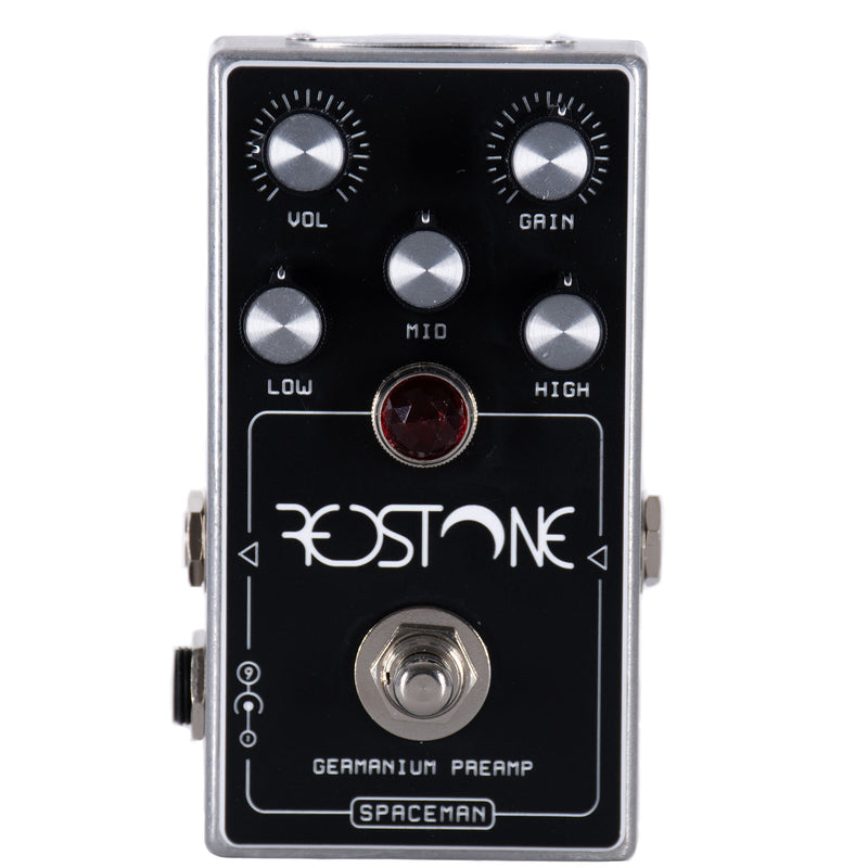 Spaceman Redstone Germanium Preamp Effect Pedal, Silver