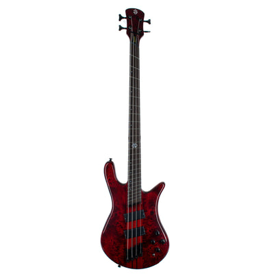 Spector NS Dimension 4 Multi-Scale Bass Guitar, Inferno Red Gloss
