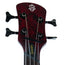 Spector NS Dimension 4 Multi-Scale Bass Guitar, Inferno Red Gloss