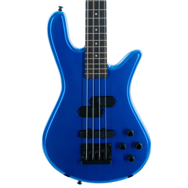 Spector Performer 4 Bass Guitar, Metallic Blue Gloss