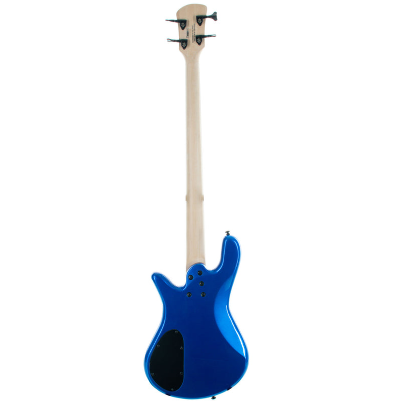 Spector Performer 4 Bass Guitar, Metallic Blue Gloss