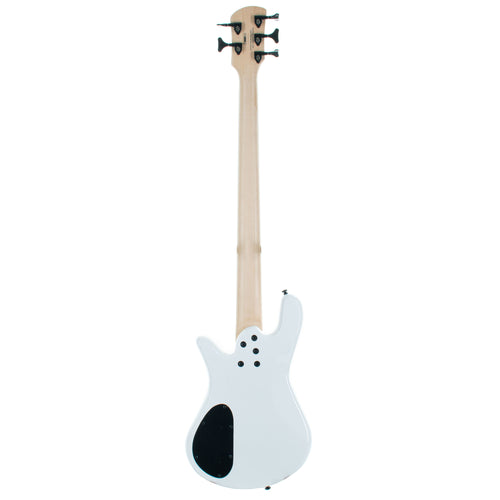 Spector Performer 5-String Bass Guitar, Solid White