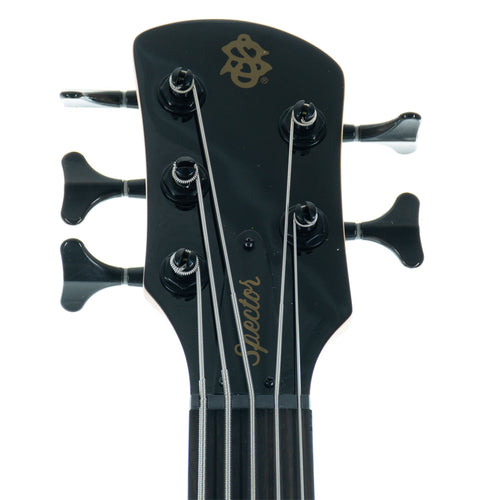 Spector Performer 5-String Bass Guitar, Solid White