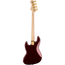 Squier 40th Anniversary Jazz Bass, Laurel, Gold Edition, Ruby Red Metallic
