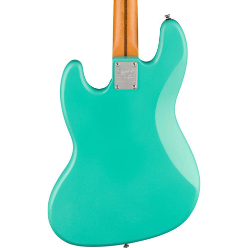 Squier 40th Anniversary Jazz Bass, Vintage Edition, Maple, Satin Seafoam Green