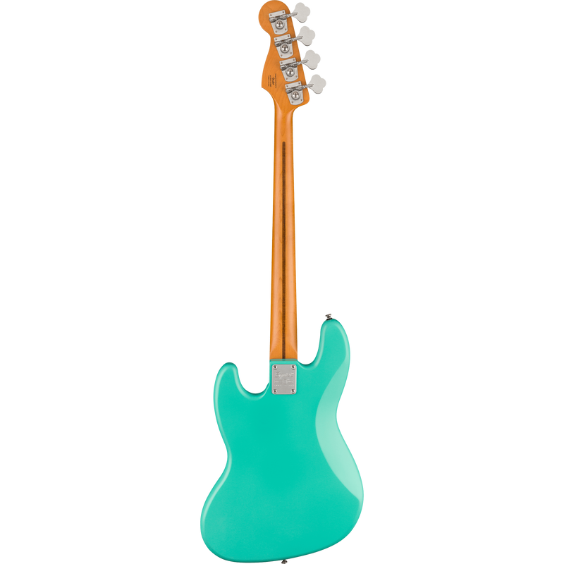 Squier 40th Anniversary Jazz Bass, Vintage Edition, Maple, Satin Seafoam Green
