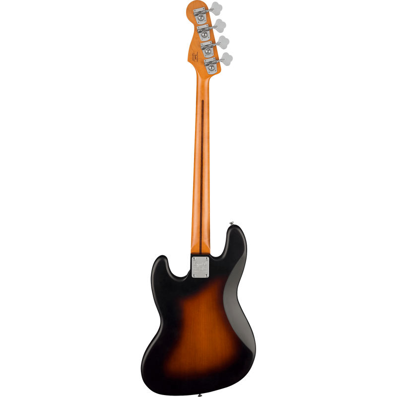 Squier 40th Anniversary Jazz Bass, Vintage Edition, Maple, Satin Wide 2-Color Sunburst