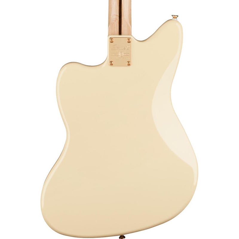 Squier 40th Anniversary Jazzmaster, Laurel, Gold Edition, Olympic White
