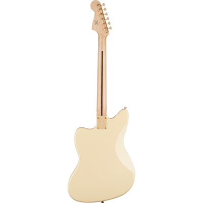 Squier 40th Anniversary Jazzmaster, Laurel, Gold Edition, Olympic White