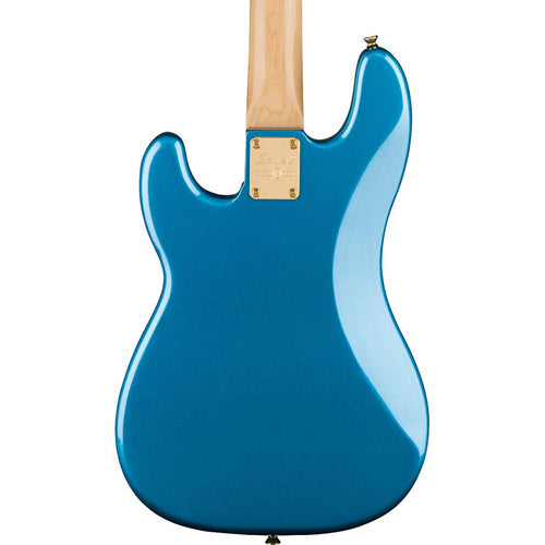 Squier 40th Anniversary Precision Bass, Laurel, Gold Edition, Lake Placid Blue